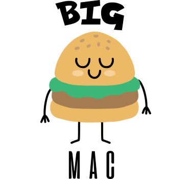 Big Mac, Small fry Father and son shirt - TenStickers