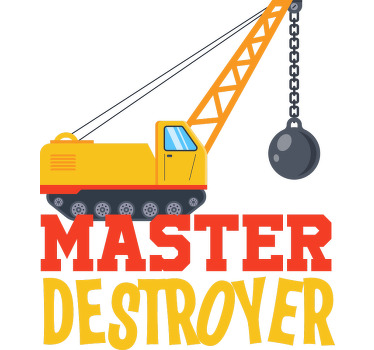 Builder/destroyer Father and son shirt - TenStickers