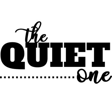 The quiet/the loud one Couple t shirts - TenStickers