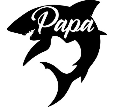 Shark Family Father and son shirt - TenStickers