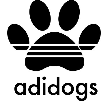 Adidogs amantes de los animales camiseta personalizada - TenVinilo