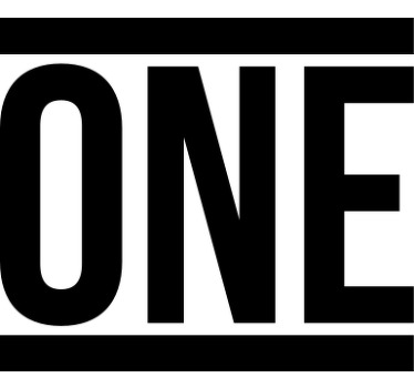 One Love text Couple t shirts - TenStickers