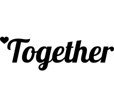 Together Forever Couple t shirts - TenStickers