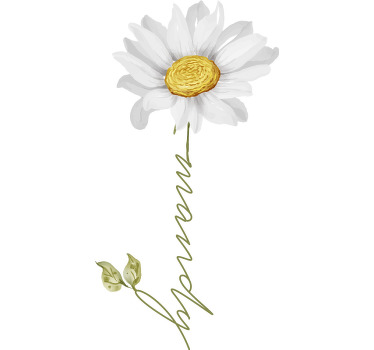 Margarita con nombre camiseta personalizada - TenVinilo