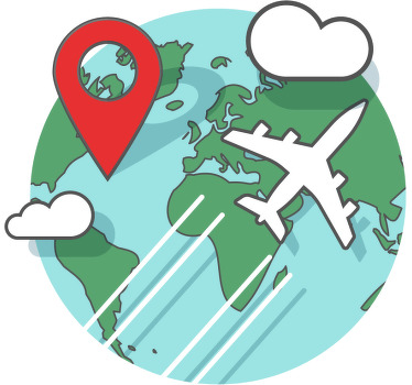 Camiseta personalizada que viaja por el mundo - TenVinilo