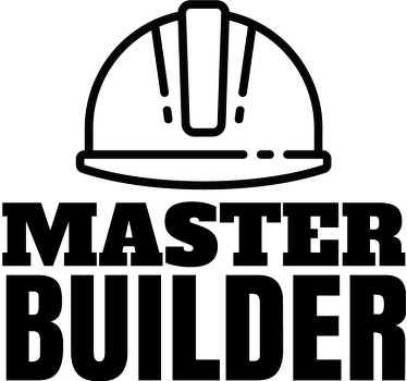 Koszulka dla taty i syna Mistrz budownictwa - TenStickers