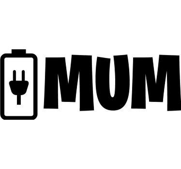 Vtipný design košile s matkou a dcerou - TenStickers