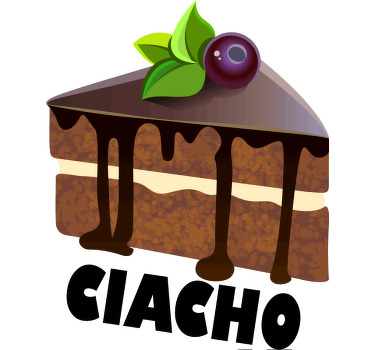 Koszulki dla par Słodkie ciasto i babeczka - TenStickers