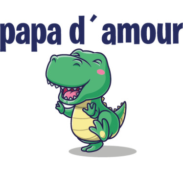 Košile dino táta a syn otec a syn - TenStickers