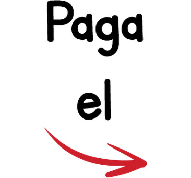 Camisetas parejas él paga y ella manda - TenVinilo