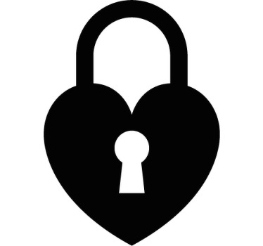 Key and heart Couple t shirts - TenStickers