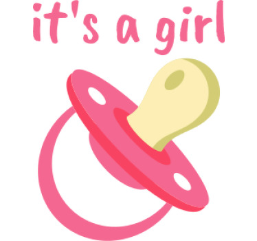 Camiseta bebé Es un texto de chica - TenVinilo