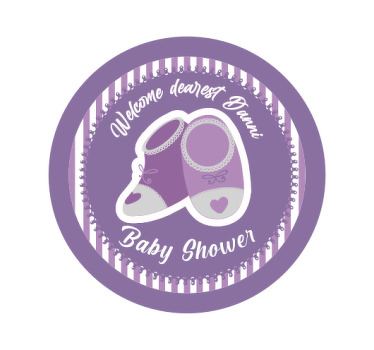 Maglietta bebè invito di benvenuto - TenStickers