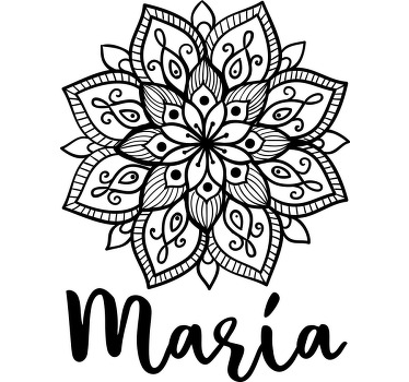 T-shirt personnalisé motif mandala - TenStickers