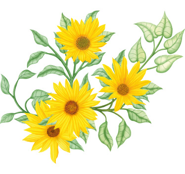 Camiseta madre e hija Hermoso jardín amarillo - TenVinilo