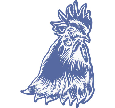 T-shirts imprimé coq élégant - TenStickers