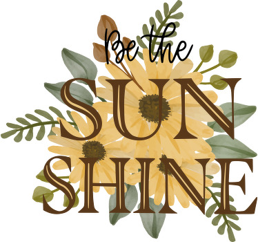 Leyenda con camisa de girasoles - TenVinilo