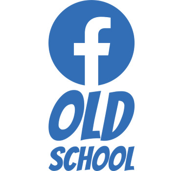 Magliette madre e figlia social media vecchia e nuova scuola - TenStickers