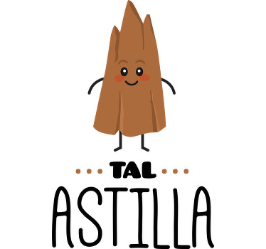 Camiseta padre e hijos de tal palo tal astilla - TenVinilo