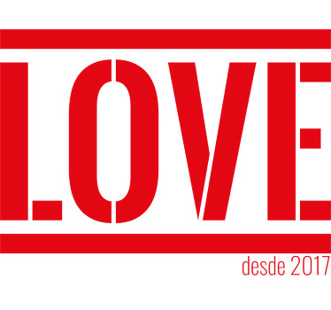 Camisetas parejas One Love - TenVinilo