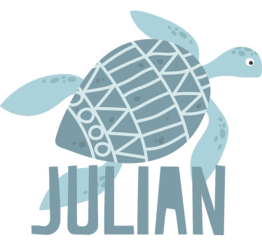 Měkké barevné želvy dětské tričko - TenStickers