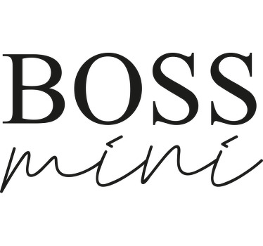 Boss mand og mini trøje far og søn tøj - TenStickers