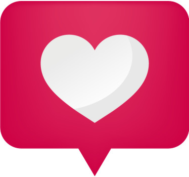 Social media match couple t-shirts - TenStickers