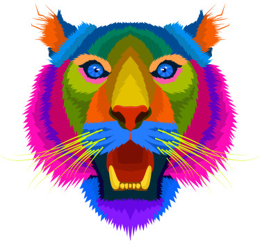 Lion and Lioness Couple t shirts - TenStickers