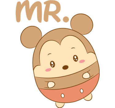 Mr. and Mrs. minnie and mickey  Couple t shirts - TenStickers