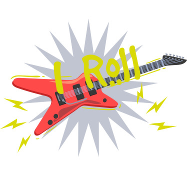 Rock and Roll Father and son shirt - TenStickers