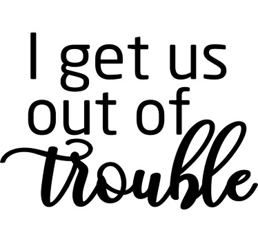Friends in trouble custom t-shirt - TenStickers