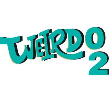 Weirdo 1 and 2 Couple t shirts - TenStickers
