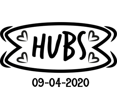 Hubs/Wifey quote Couple t shirts - TenStickers