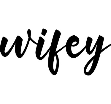 Hubby/Wifey Couple t shirts - TenStickers