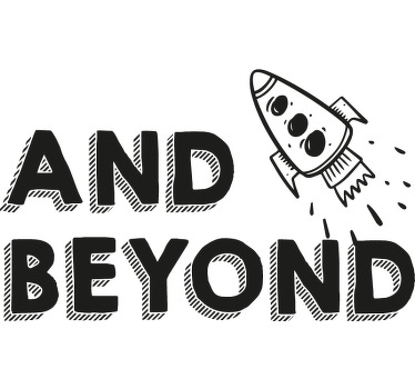 To infinity and beyond Couple t shirts - TenStickers