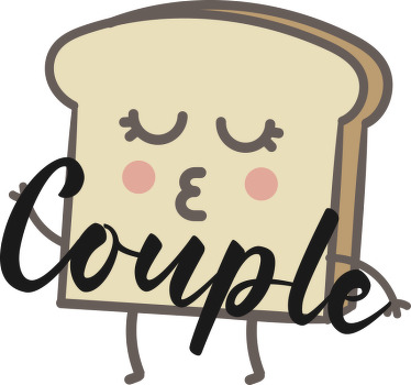 Camisetas parejas Pareja perfecta - TenVinilo