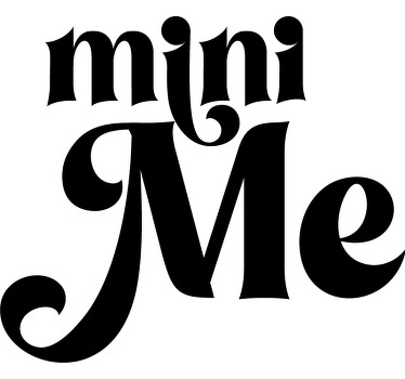 Me & mini me Father and son shirt - TenStickers