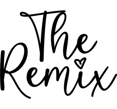 Camiseta madre e hija El original y remix - TenVinilo