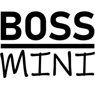 "boos" yazılı baba ve oğul gömleği olan gömlek - TenStickers