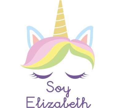 Camiseta madre e hija Hija y madre unicornio con nombre - TenVinilo