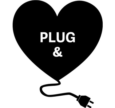 Plug and Play Couple t shirts - TenStickers