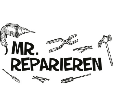 Vater Sohn T Shirt Sr. Arregla y rumpe - TenStickers