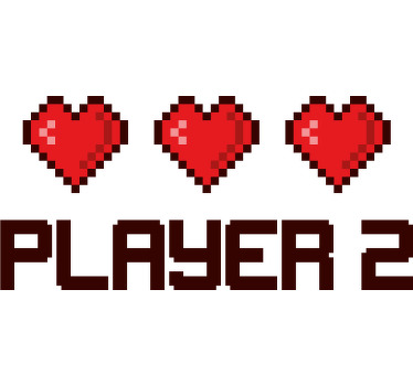 Fun gamer Couple t shirts - TenStickers