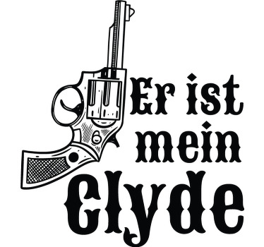 Partner T Shirts Bonnie und Clyde - TenStickers