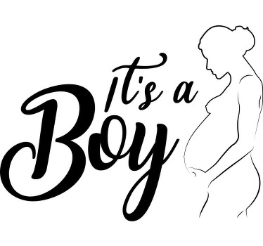 Det er en tilpasset t-skjorte for menn i svart skriftmønster - Tenstickers