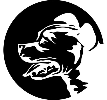 Amerikan stafford özel tişört - TenStickers