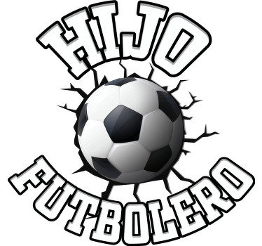 Camiseta padre e hijo futboleros - TenVinilo