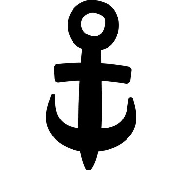 航海爱好者锚情侣t恤 - TenStickers