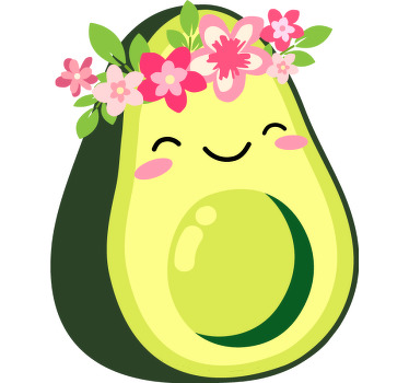 Avocado pit matching set Couple t shirts - TenStickers