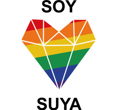 Camisetas parejas Ella es mia y yo de ella - TenVinilo